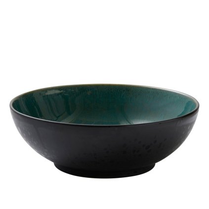 Eetkom 30 cm, zwart/groen, Bitz