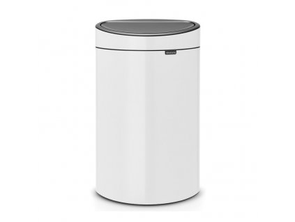 Touch prullenbak TOUCH BIN NEW 40 l, wit, Brabantia