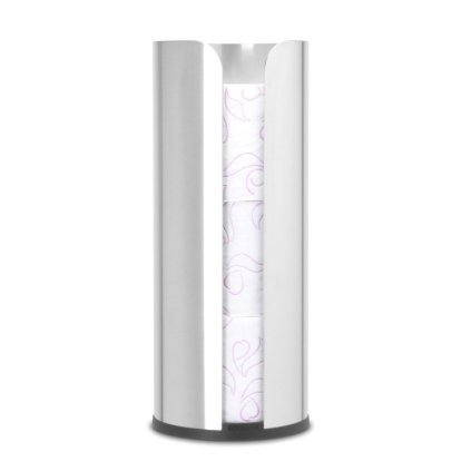 Reserverolhouder, mat staal, Brabantia