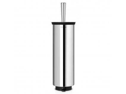 Toiletborstel met houder, glanzend staal, Brabantia