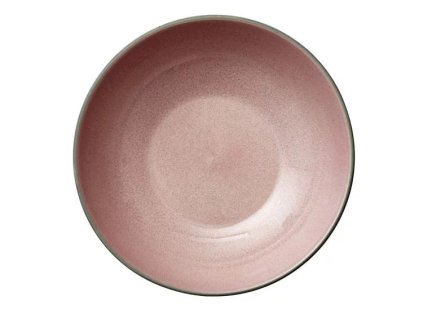 Eetkom 20 cm, grijs/lichtroze, Bitz