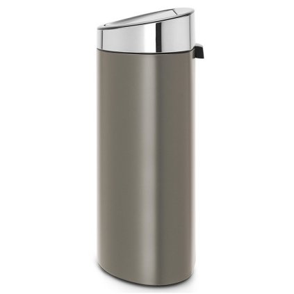 Touch prullenbak TOUCH BIN NEW 40 l, platina mat, Brabantia