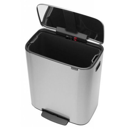 Pedaalemmer BO 60 l, mat staal, Brabantia