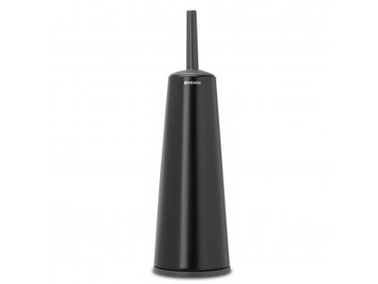 Toiletborstel met houder, zwart, Brabantia