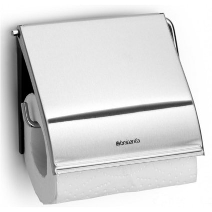 Wc-rolhouder, mat staal, Brabantia