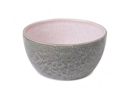 Serveerschaal 14 cm, grijs/roze, Bitz