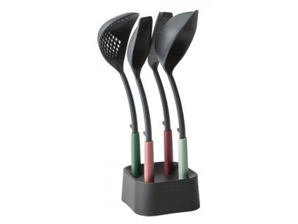 Keukengerei (set), 5-delig, met houder, veelkleurig, Brabantia