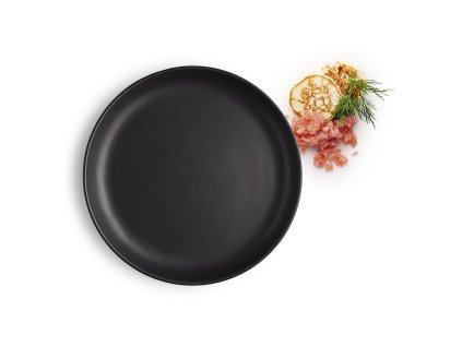 Dessertbord NORDIC KITCHEN 17 cm, zwart, keramiek, Eva Solo