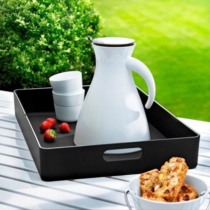 Thermoskan 1 l, mat wit, Eva Solo