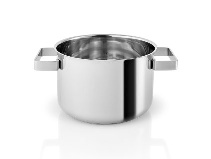 Pan NORDIC KITCHEN 3 l, 18 cm, deksel met houten handvat, roestvrij staal, Eva Solo