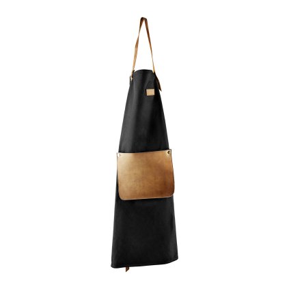 Barbecueschort 98 cm, canvas en leer, Eva Solo