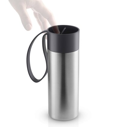 Reisbeker TO GO, 350 ml, zwart, roestvrij staal, Eva Solo