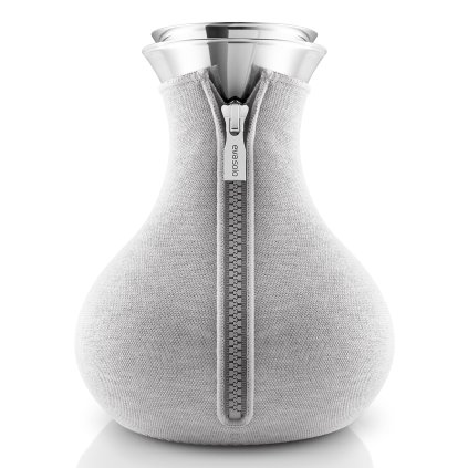 Theepot met infuser 1 l, met isolatiehoes, lichtgrijs, Eva Solo