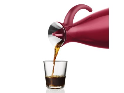 Thermoskan 1 l, rood, Eva Solo