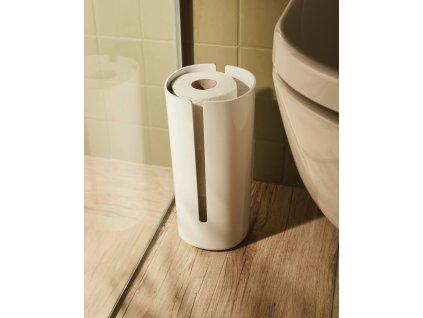 Reserverolhouder BIRILLO, wit, Alessi