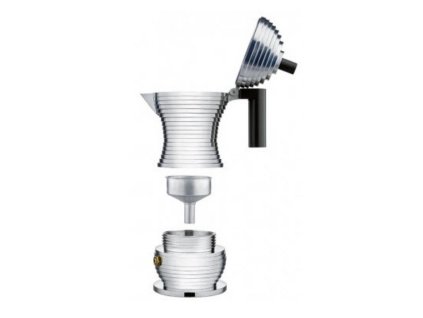 Espresso-percolator PULCINA 150 ml, rood, Alessi
