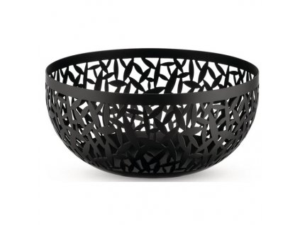 Fruitschaal CACTUS! 21 cm, zwart, Alessi
