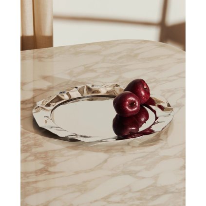 Decoratief dienblad FIOX 44 cm, roestvrij staal, Alessi