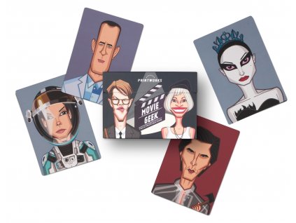 
                    
                          Quiz-spel MOVIE GEEK, 50 kaartjes, Printworks                    
                