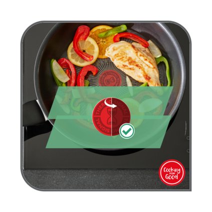 Koekenpan SIMPLE COOK 20 cm, antiaanbaklaag versterkt met titanium, Tefal
