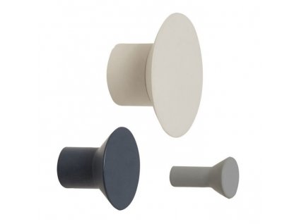 Ophanghaak SPOT, set van 3 stuks, ijzer, Hübsch