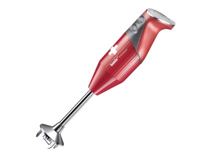 Staafmixer SWISSLINE type D, 200 W, rood met kruis, Bamix