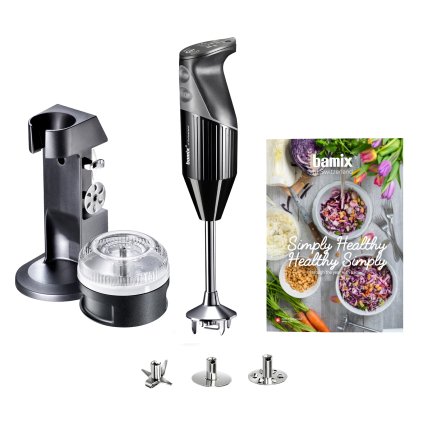Staafmixer SIMPLY HEALTHY type D, 200 W, zwart, Bamix