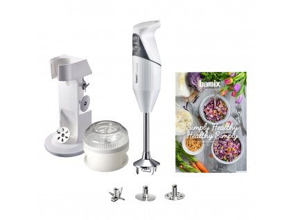 Staafmixer SIMPLY HEALTHY type D, 200 W, wit, Bamix