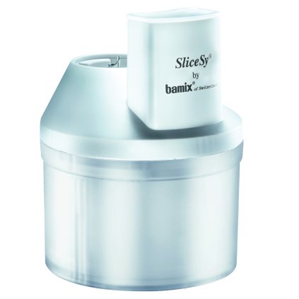 Hakmolen opzetstuk SLICESY voor Bamix staafmixers, wit, Bamix