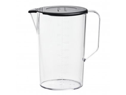 Maatbeker 1000 ml, met deksel, Bamix