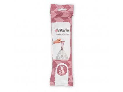 Vuilniszakken W PERFECTFIT 3 l, 20 stuks, Brabantia