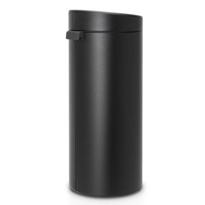 Touch prullenbak TOUCH BIN NIEUW 30 l, mineraal zwart, Brabantia