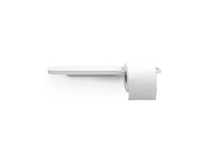 Wc-rolhouder MINDSET, met plankje, mineraalwit, Brabantia
