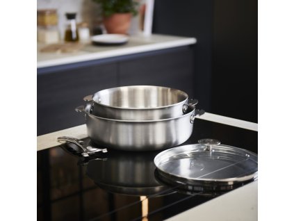 Pannendeksel ALCHIMY 28 cm, glas, de Buyer