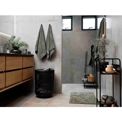 Wasmand UME 60 l, zwart, kunststof, Zone Denmark