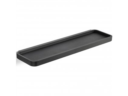 Badkamerplank RIM 44 cm, zwart, aluminium, Zone Denmark