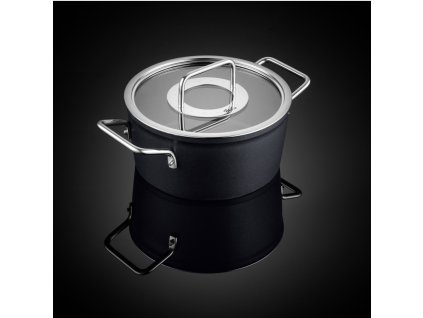Braadpan ADAMANT 20 cm, zwart, aluminium, Fissler