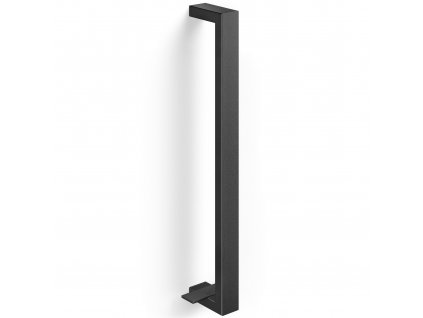 Handdoekenrek LINEA 40 cm, zwart, roestvrij staal, Zack