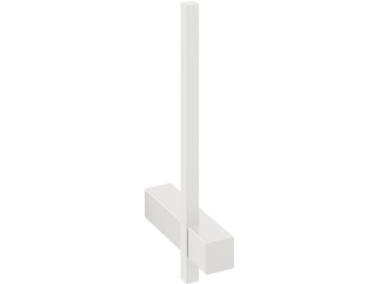 
                    
                          Reserverolhouder CARVO 19 cm, wandmodel, wit, roestvrij staal, Zack                    
                