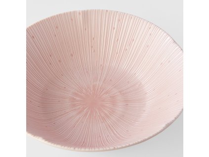 Eetkom ICE PINK 350 ml, roze, keramiek, MIJ