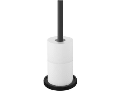Reserverolhouder MIMO 37 cm, zwart, roestvrij staal, Zack