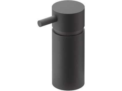 Zeepdispenser MANOLA 130 ml, zwart, roestvrij staal, Zack