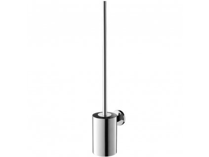Toiletborstel met houder SCALA 54 cm, gepolijst, roestvrij staal, Zack