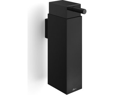 Zeepdispenser LINEA 190 ml, wandmontage, zwart, roestvrij staal, Zack