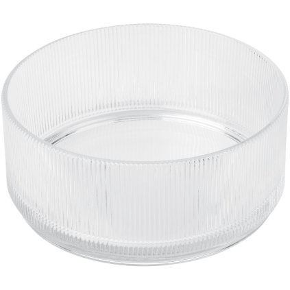 Serveerschaal PILASTRO 21 cm, helder, glas, Stelton