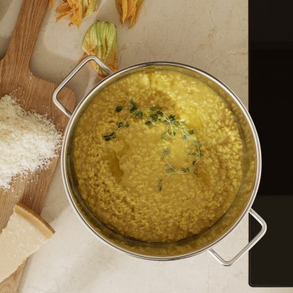 Sauteerpan 28 cm, zilver, roestvrij staal, Eva Solo