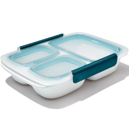 Lunchtrommel PREP AND GO GOOD GRIPS 970 ml, blauw, kunststof, OXO