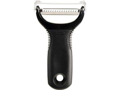 Dunschiller JULIENNE GOOD GRIPS 11 cm, zwart, kunststof, OXO