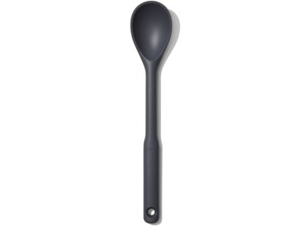 Pollepel GOOD GRIPS 32 cm, grijs, silicone, OXO