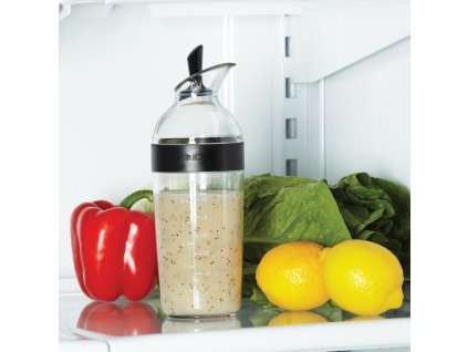 Dressing shaker GOOD GRIPS 350 ml, zwart, kunststof, OXO